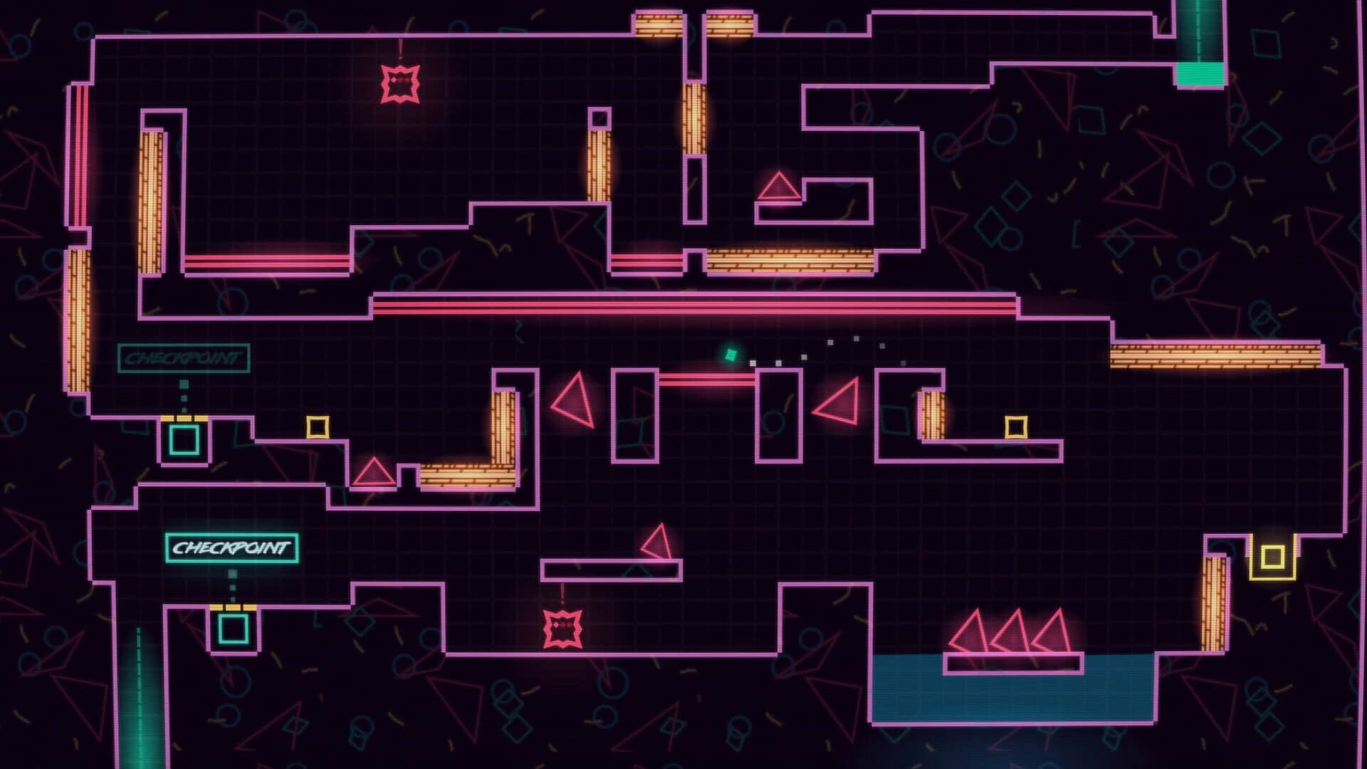 Big Neon Tower vs. Tiny Square screenshot 2