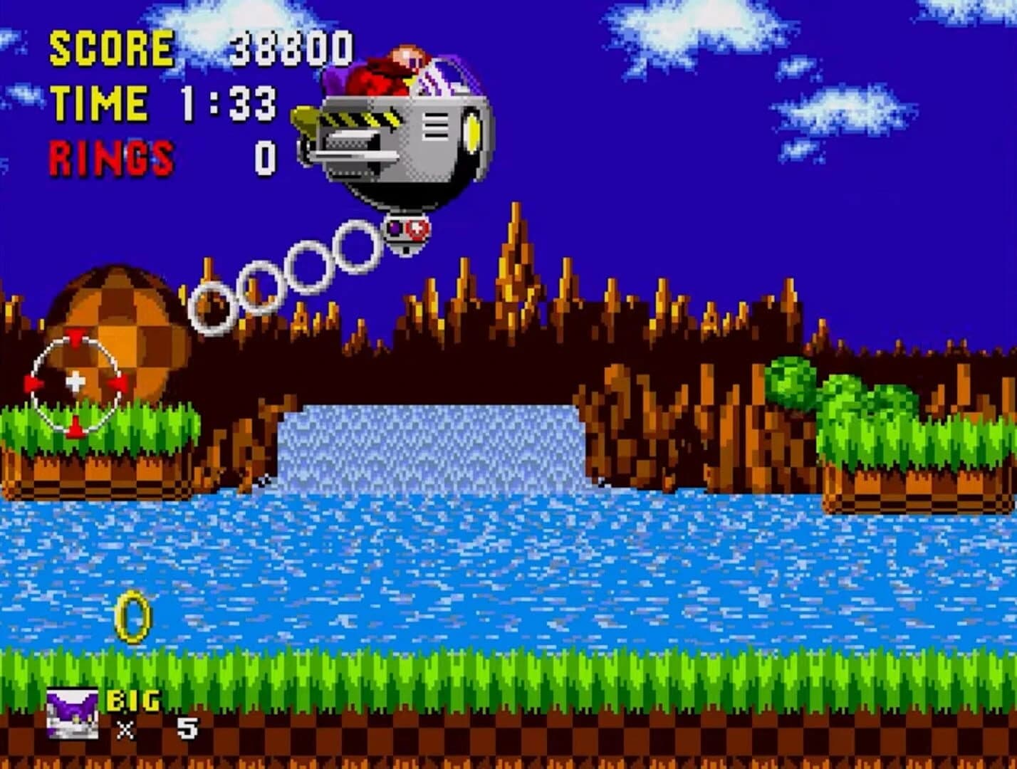 Big the Cat in Sonic the Hedgehog screenshot 4