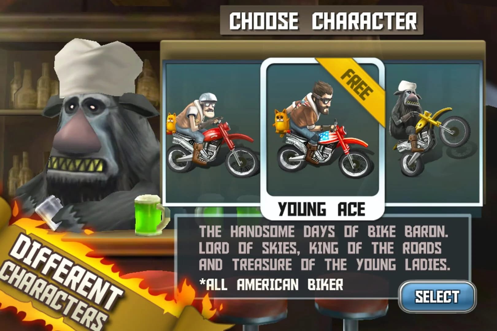 Bike Baron screenshot 2