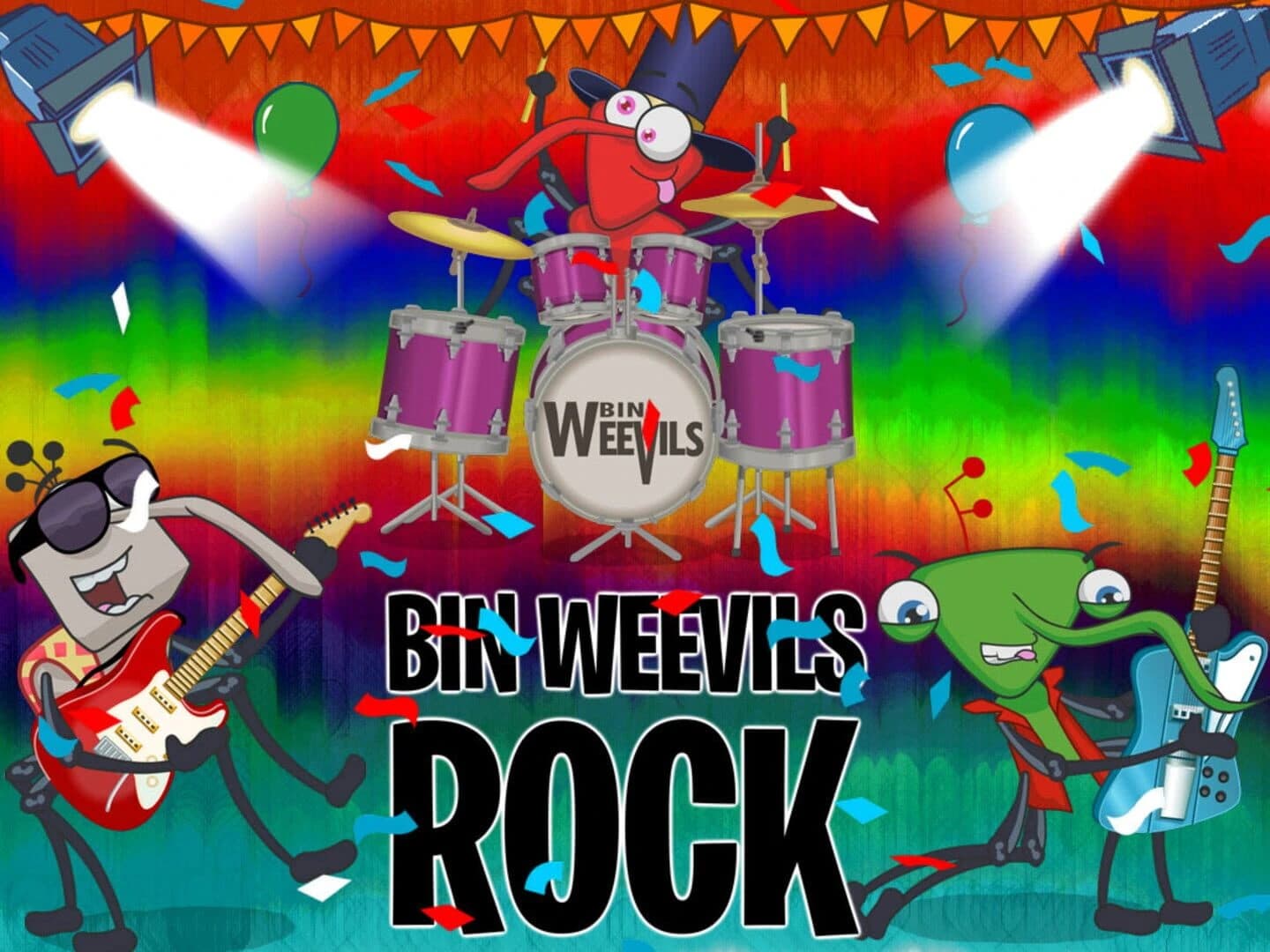 Bin Weevils Arty Arcade screenshot 1