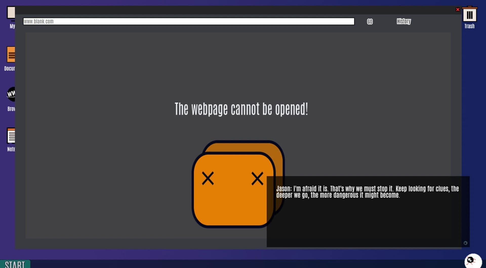 Binarycurse screenshot 1