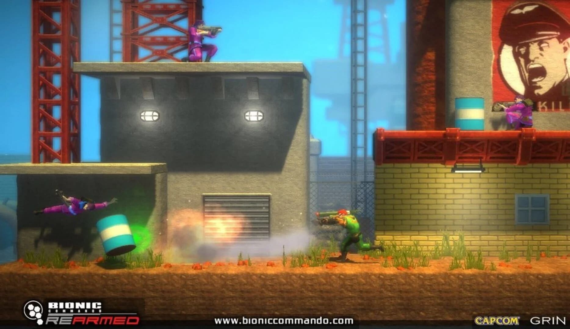 Bionic Commando Rearmed screenshot 2