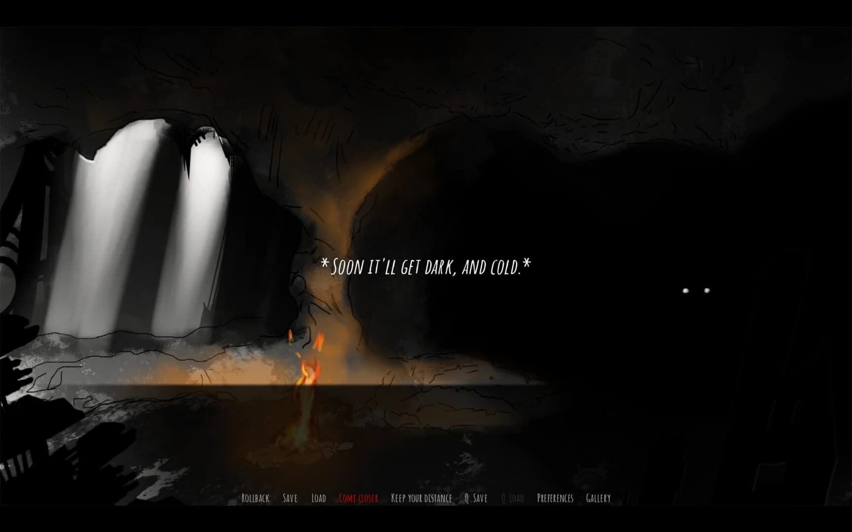 Black screenshot 1