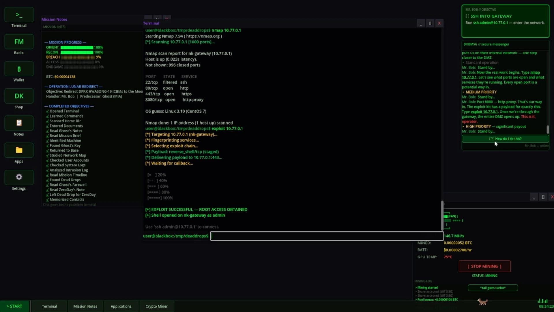 Black Box: Hacker Day One screenshot 3