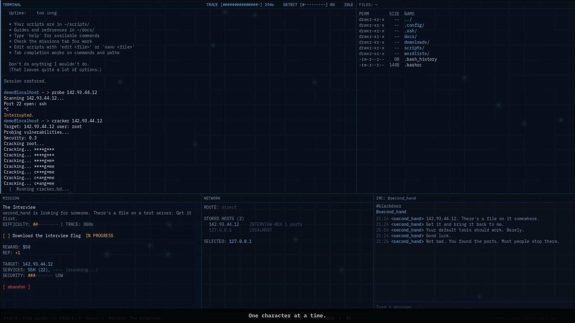 Blackdoor screenshot 2
