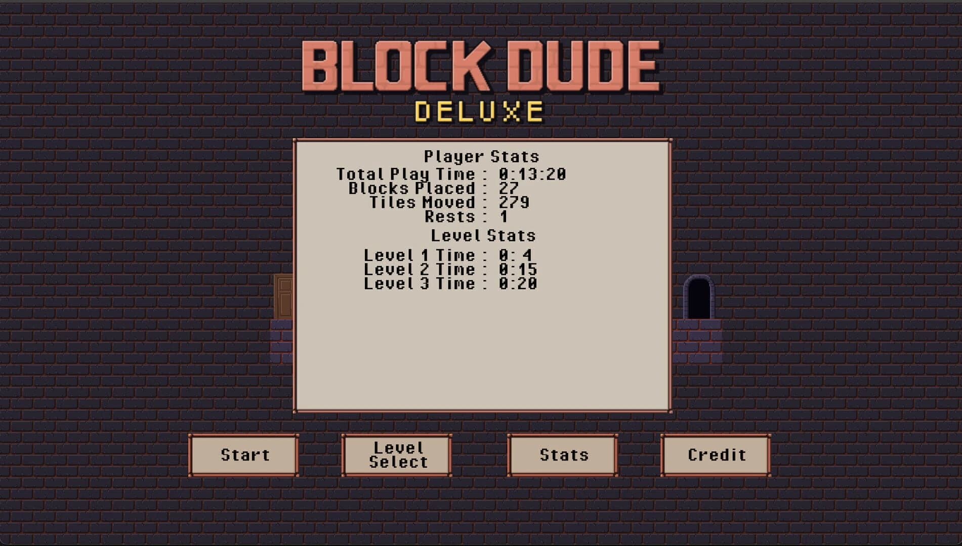 Block Dude Deluxe screenshot 5