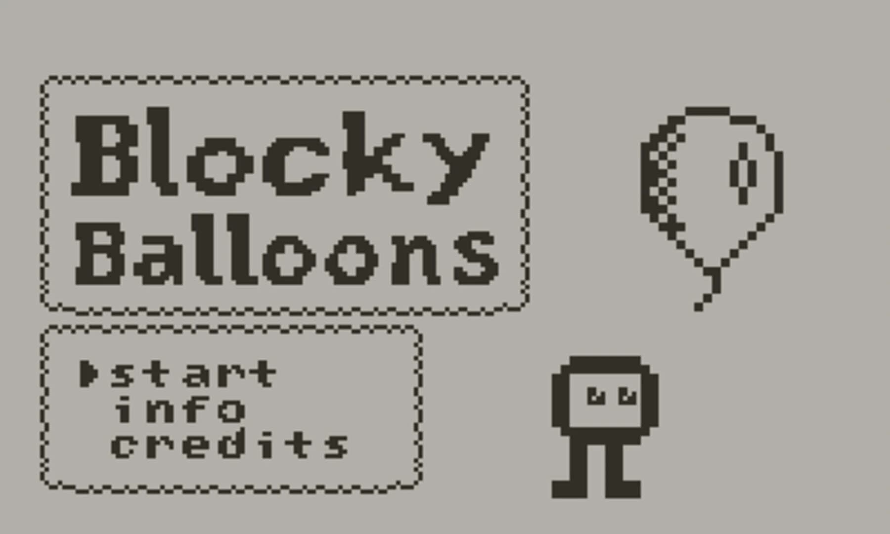 Blocky Balloons screenshot 1