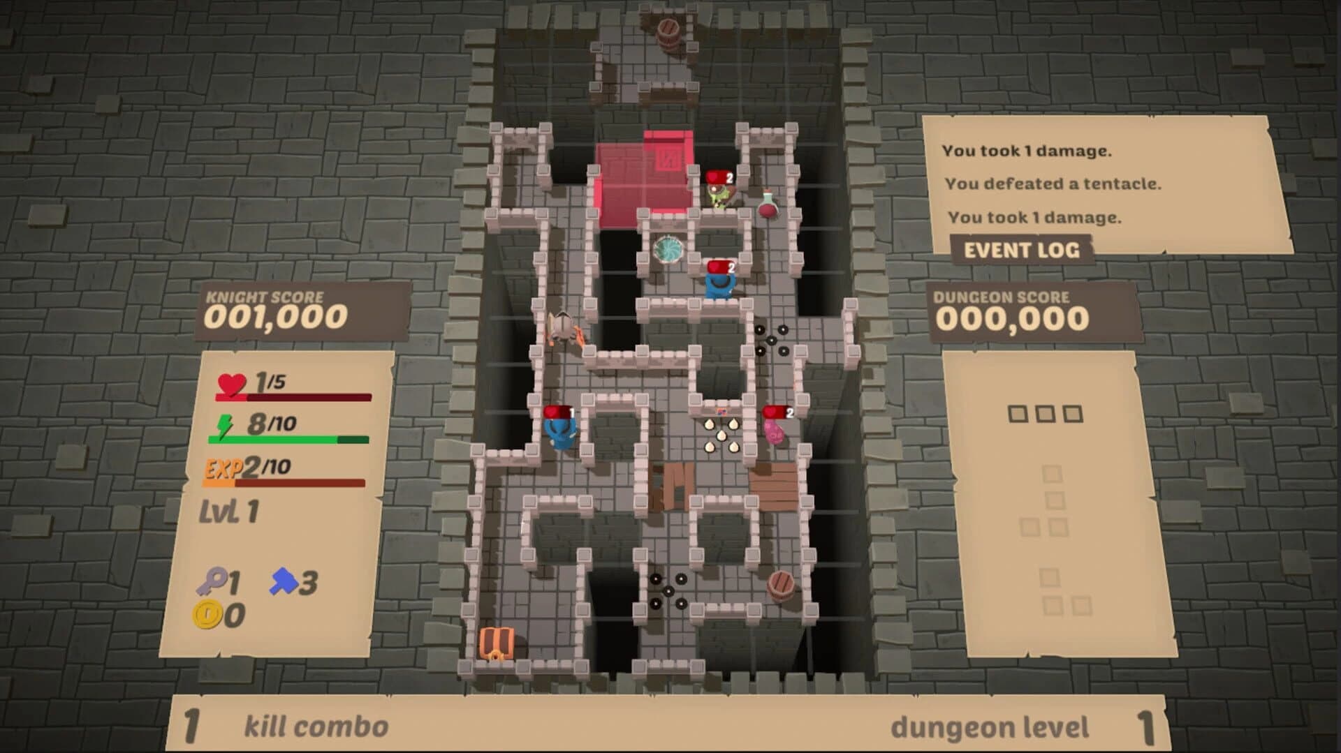 Blocky Dungeon screenshot 1