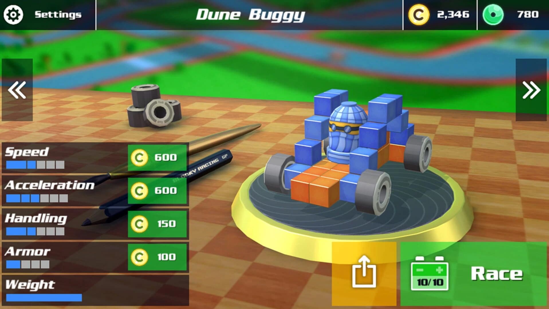 Blocky Racing screenshot 4