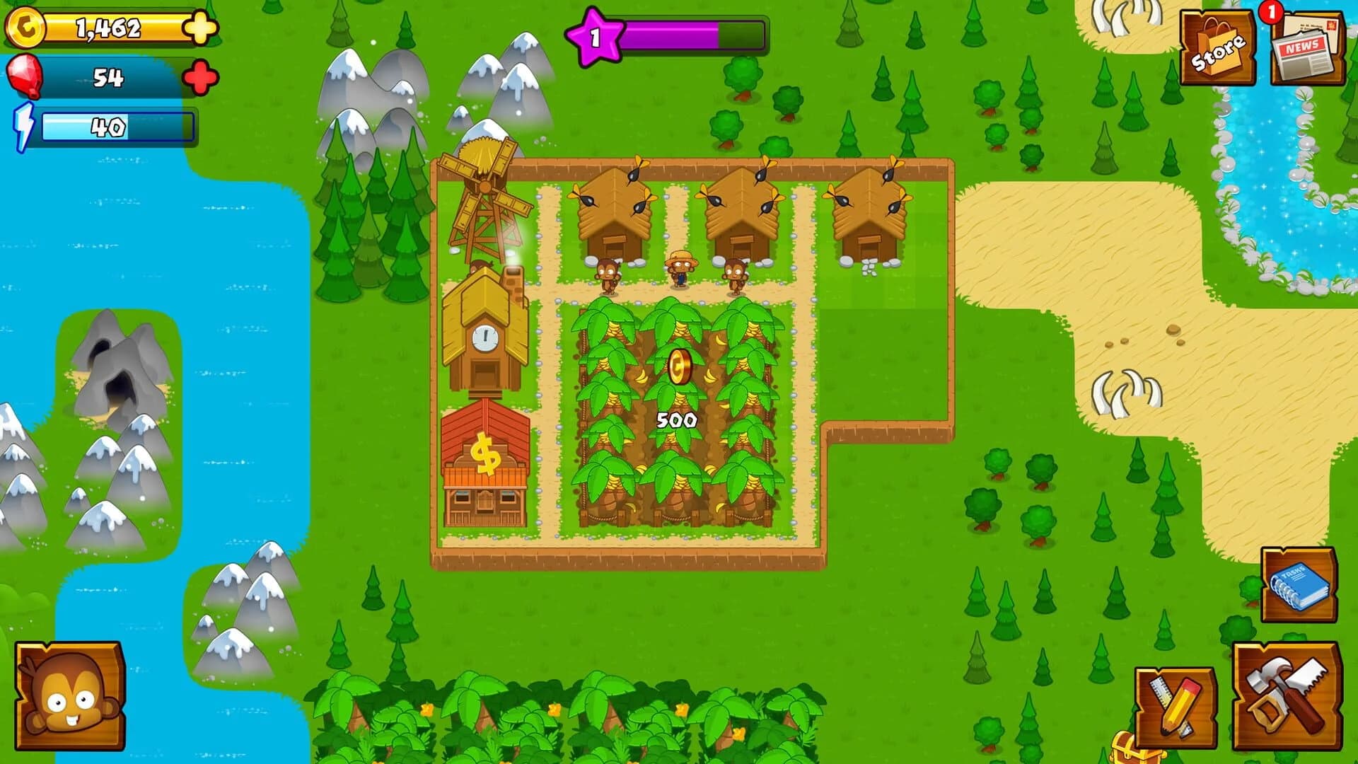 Bloons Monkey City screenshot 4