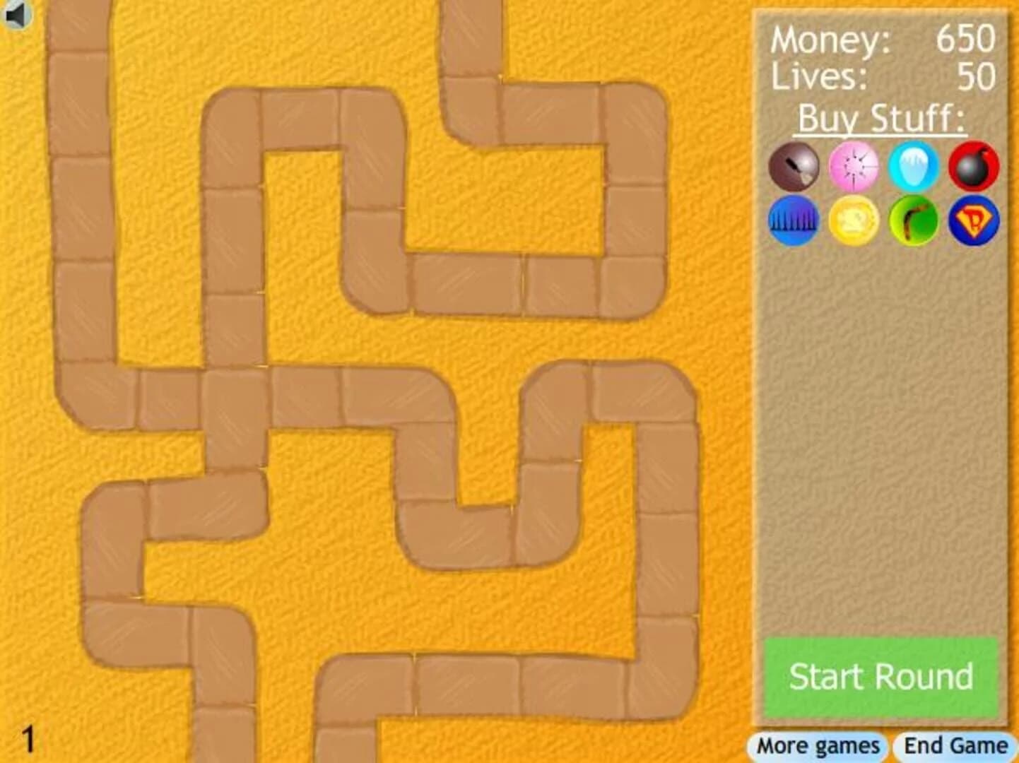 Bloons TD 2 screenshot 1