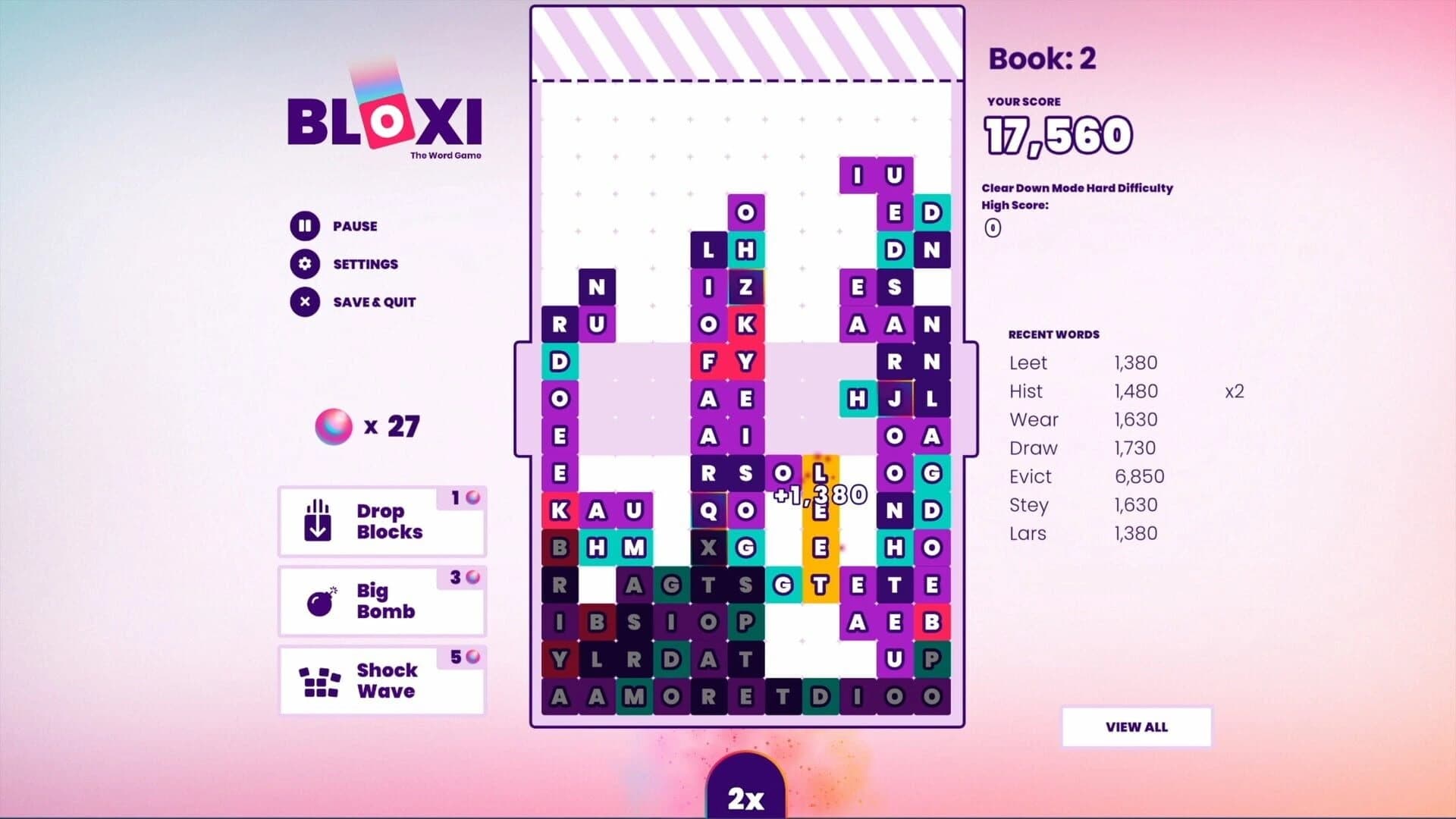 Bloxi: The Word Game screenshot 5