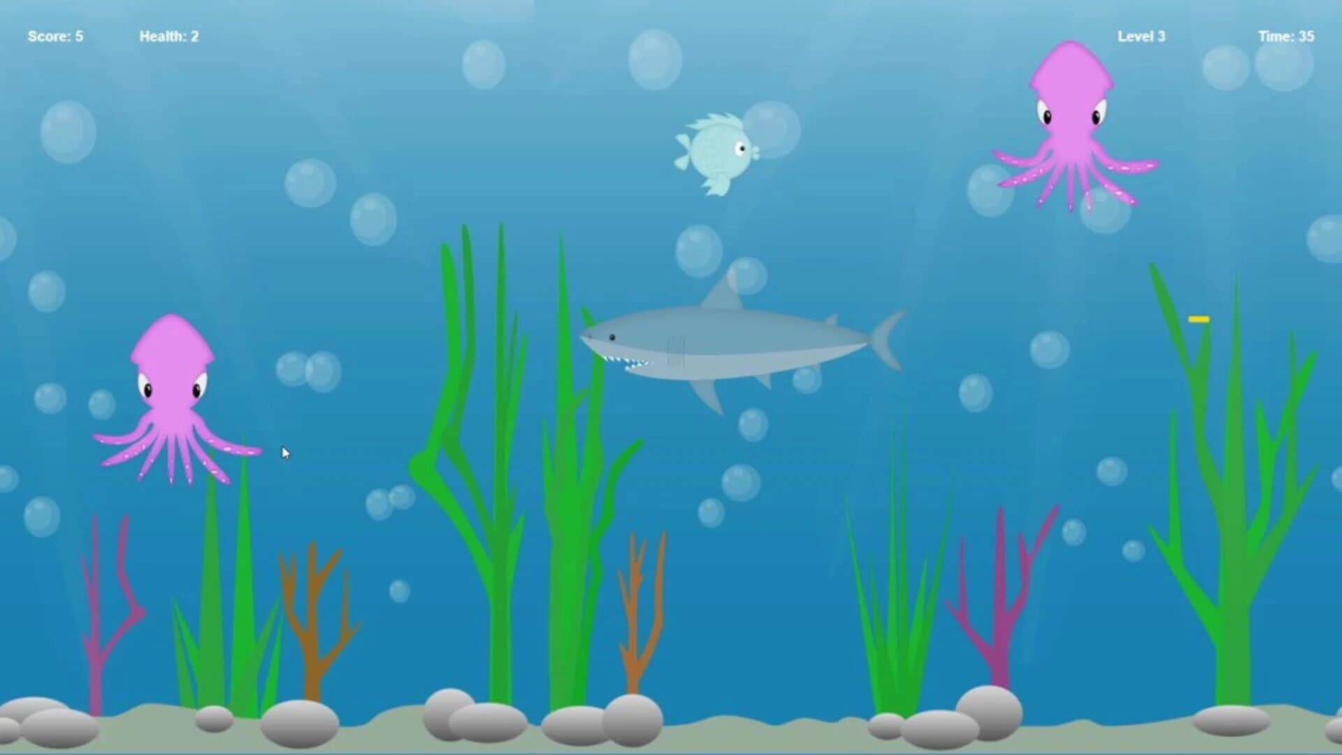 Blue Fish and Underwater Worlds screenshot 5