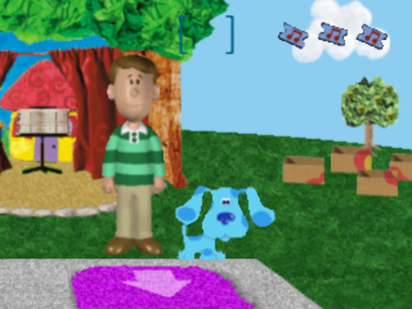 Blue's Clues: Blue's Big Musical screenshot 1