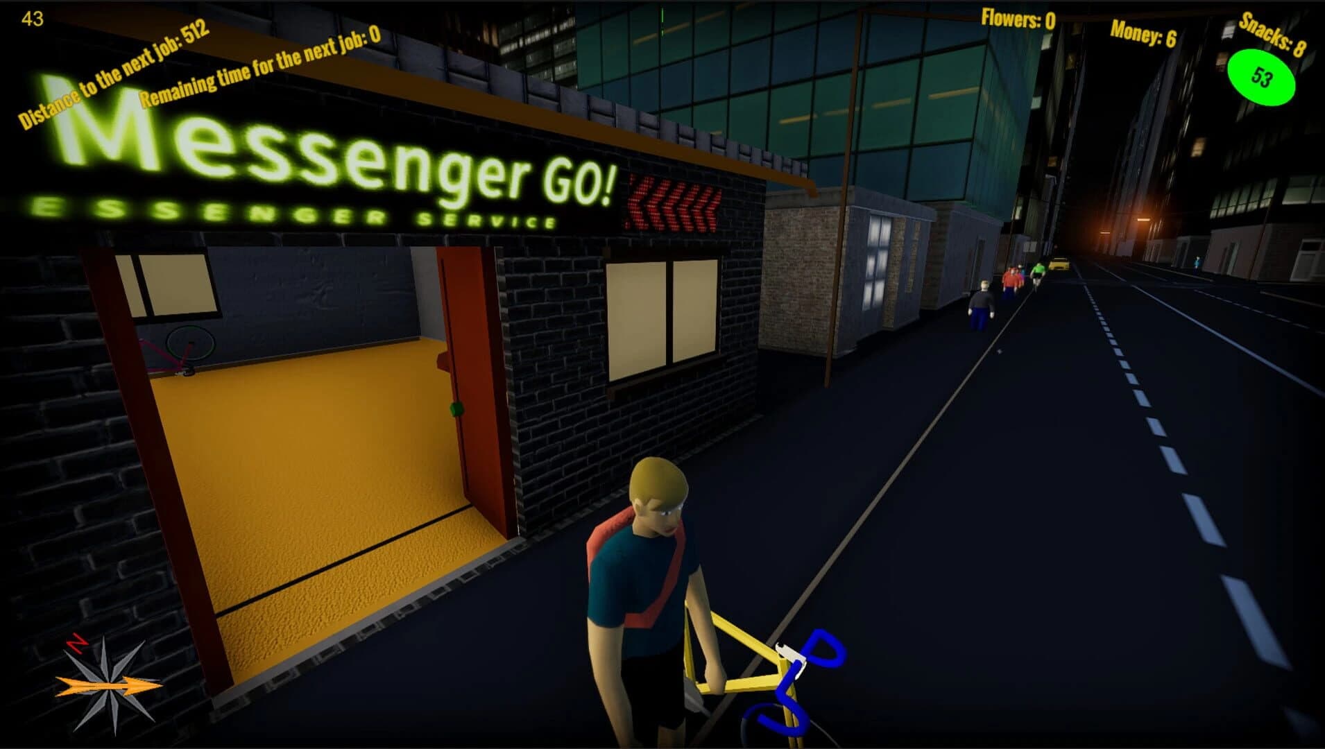 B.M.G 19: Bike Messenger Go! screenshot 1