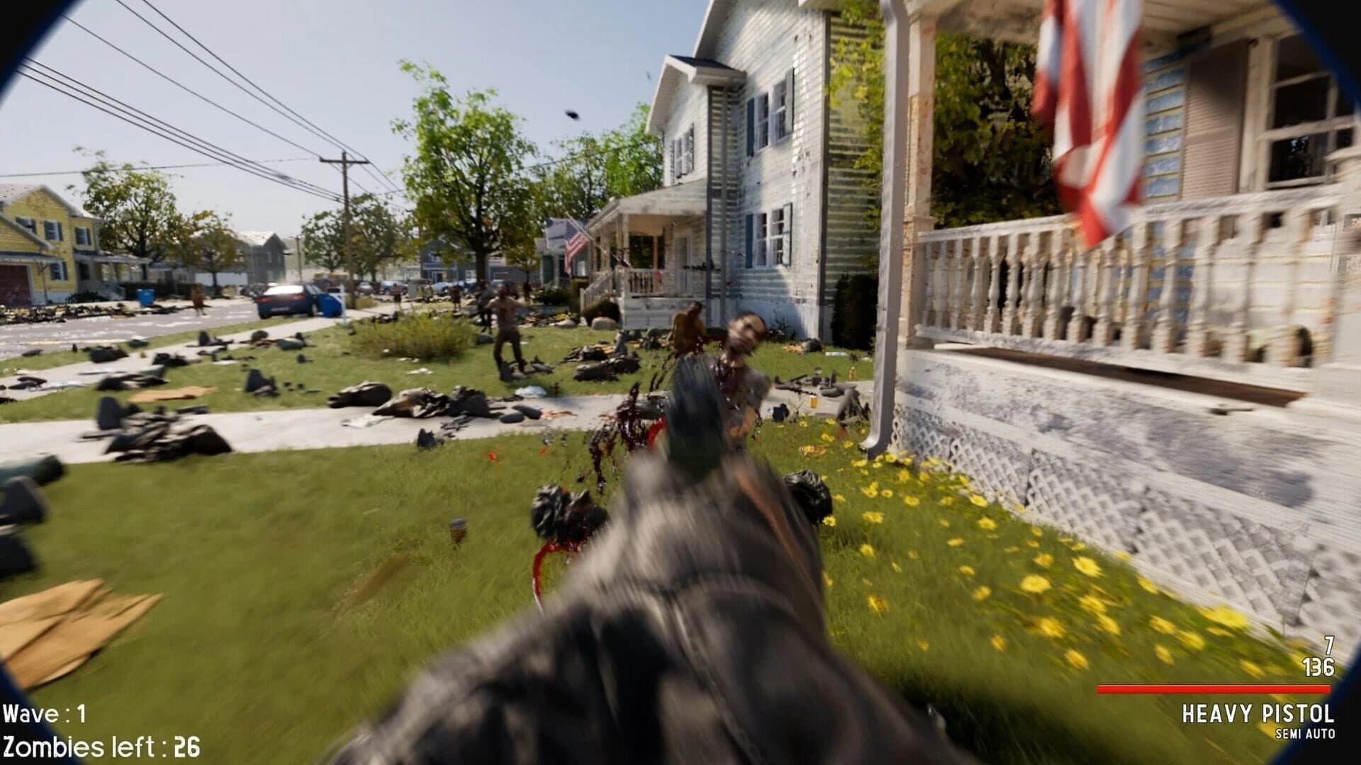 BodyCam Zombie Waves screenshot 12