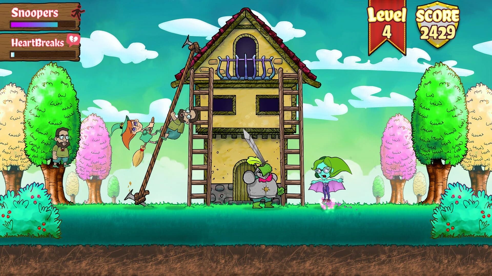 Bogdan's HeartQuest: The Invader Slayer screenshot 1