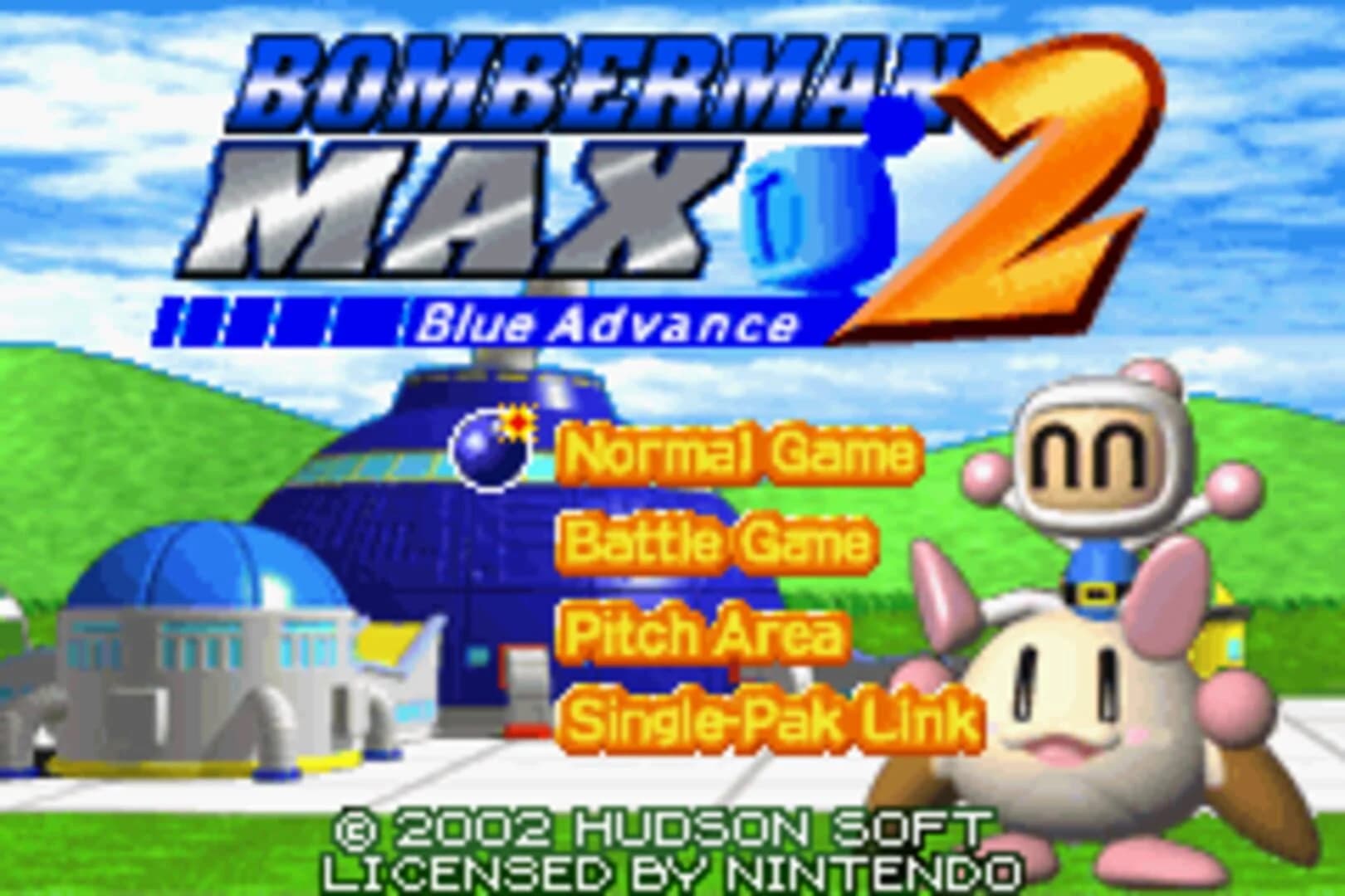 Bomberman Max 2: Blue Advance screenshot 1