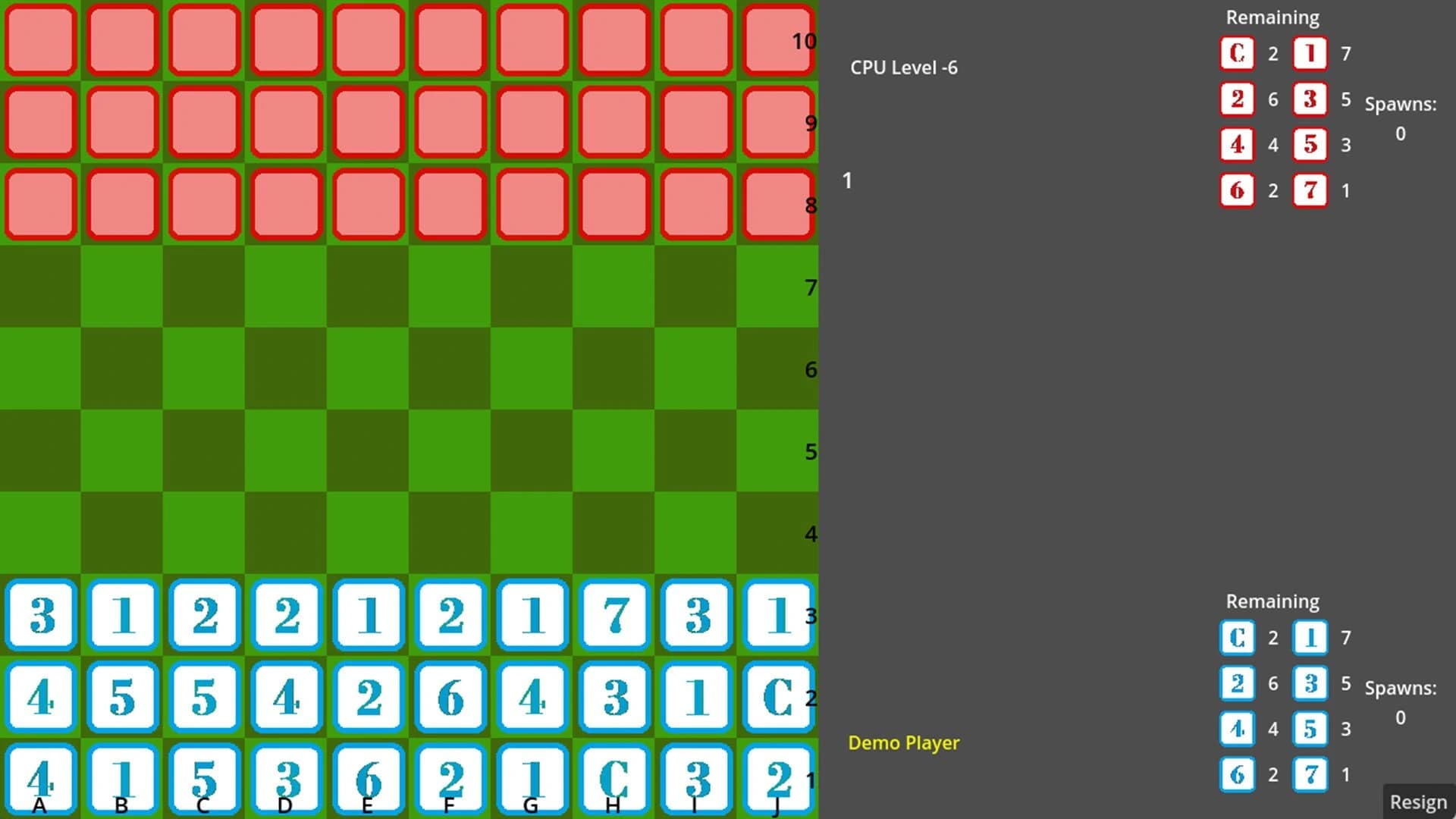 Bonaparte's Bluff screenshot 1