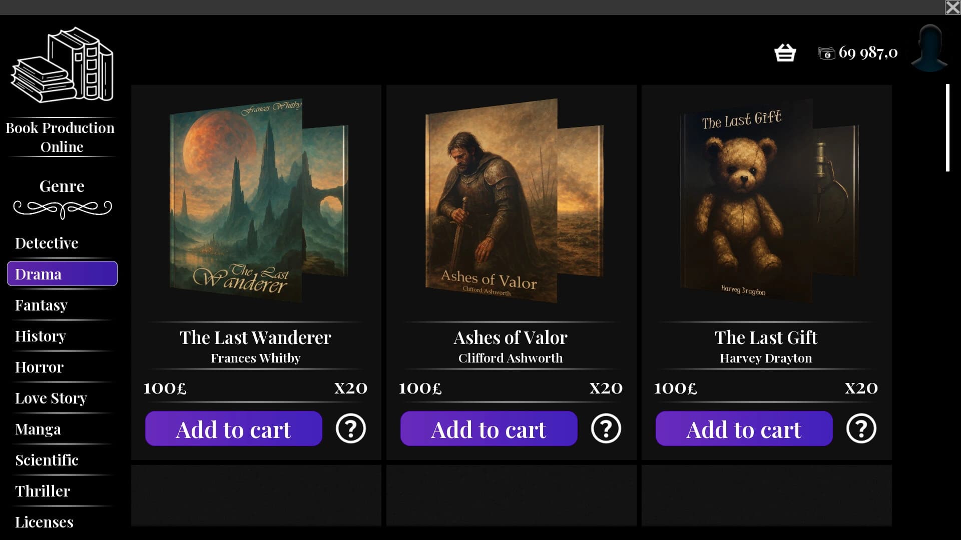 BookStore Simulator screenshot 5