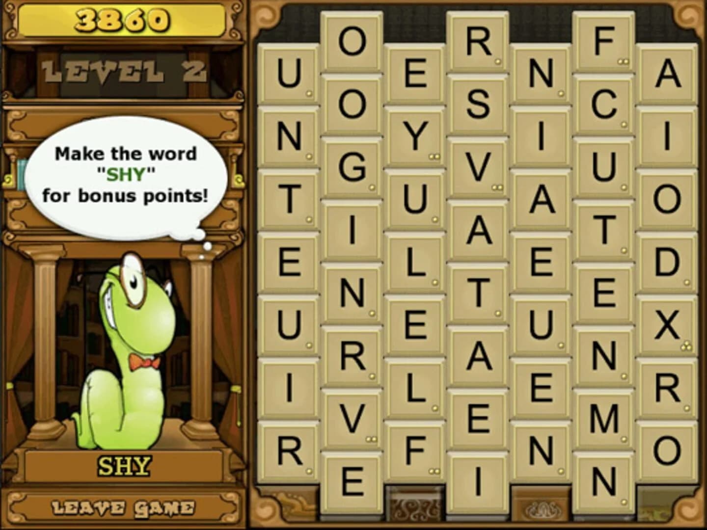Bookworm screenshot 2