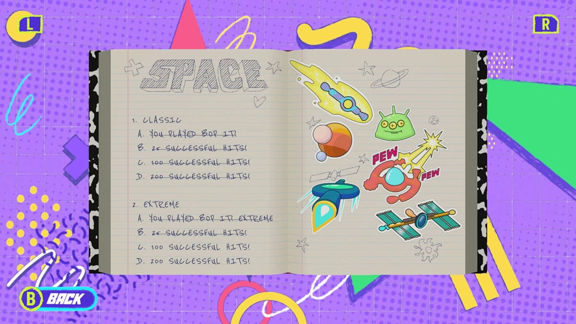 Bop It! The Video Game screenshot 1