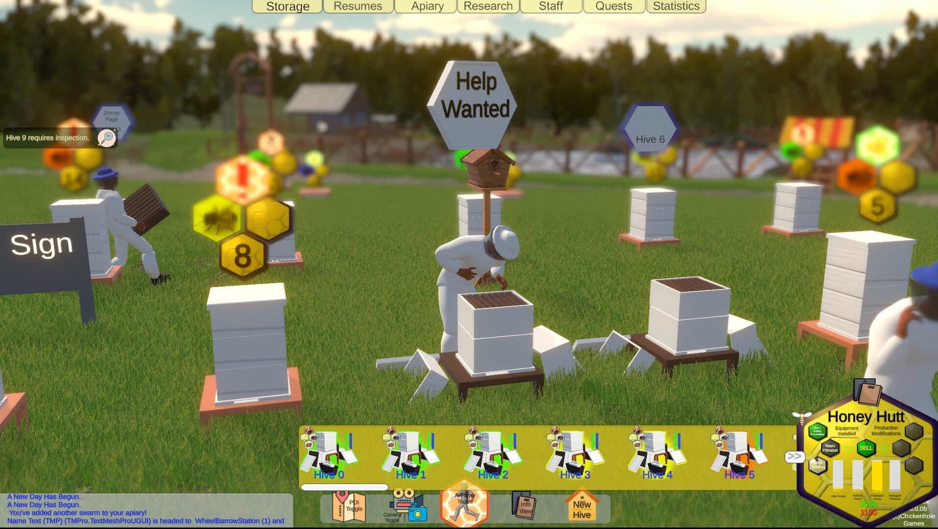 Boss Beek-Beekeeping Simulator screenshot 1