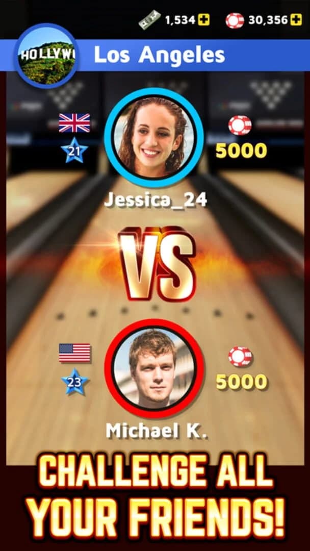 Bowling King screenshot 1