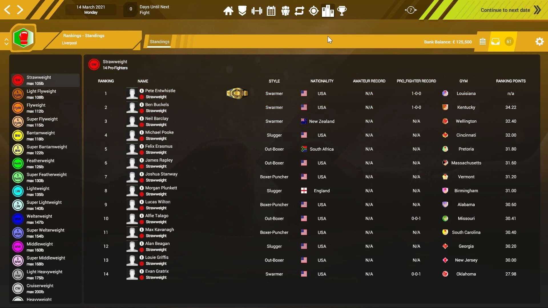 Boxing Club Manager screenshot 4