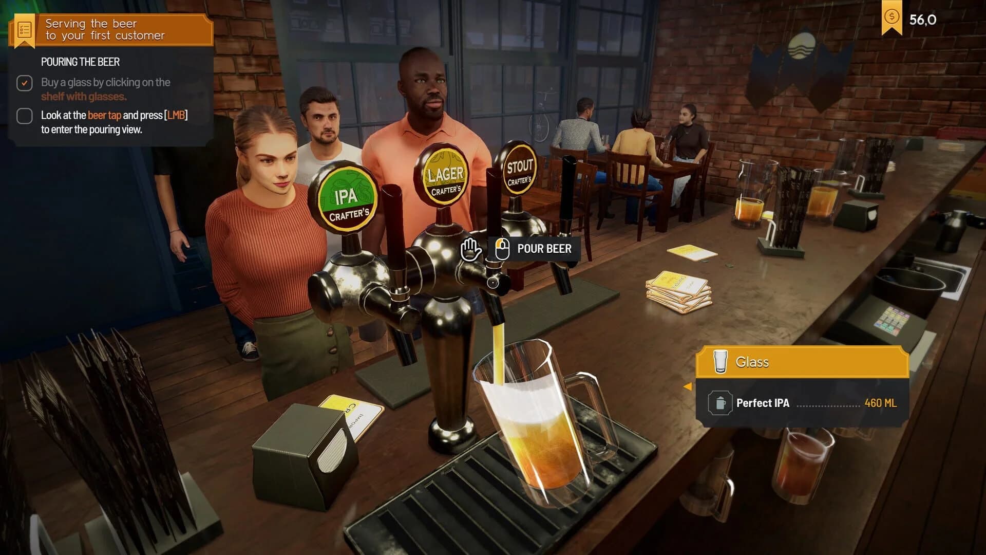 Brewpub Simulator screenshot 1
