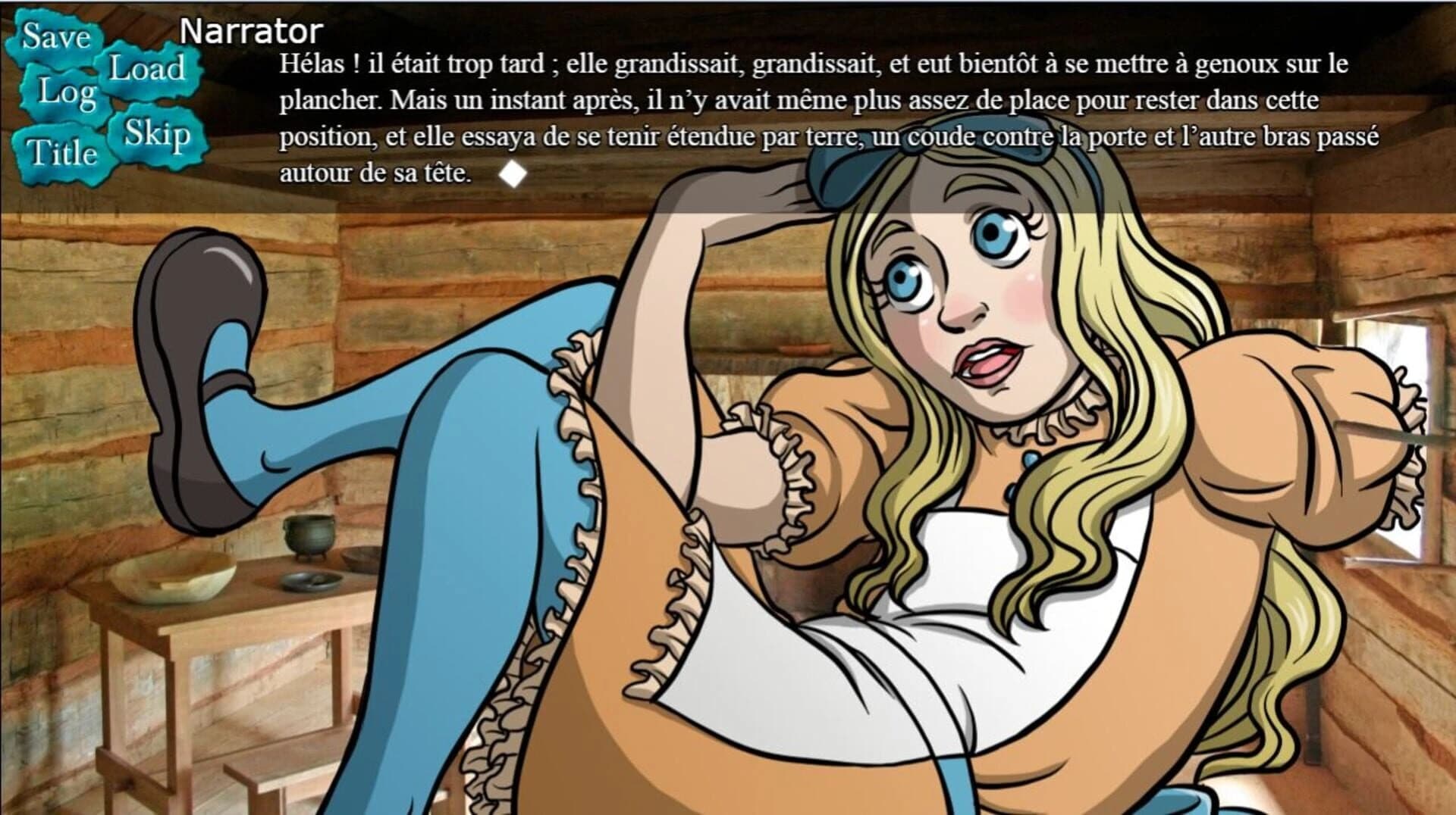 BRG's Alice in Wonderland Visual Novel screenshot 1