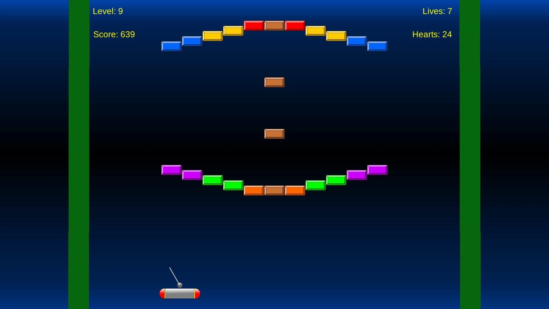 Brick Breaker Heart Collector screenshot 1
