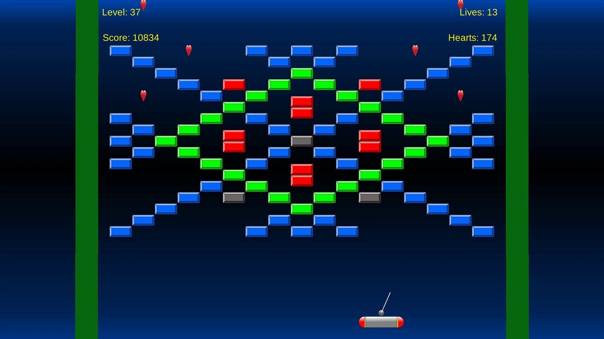 Brick Breaker Heart Collector screenshot 4