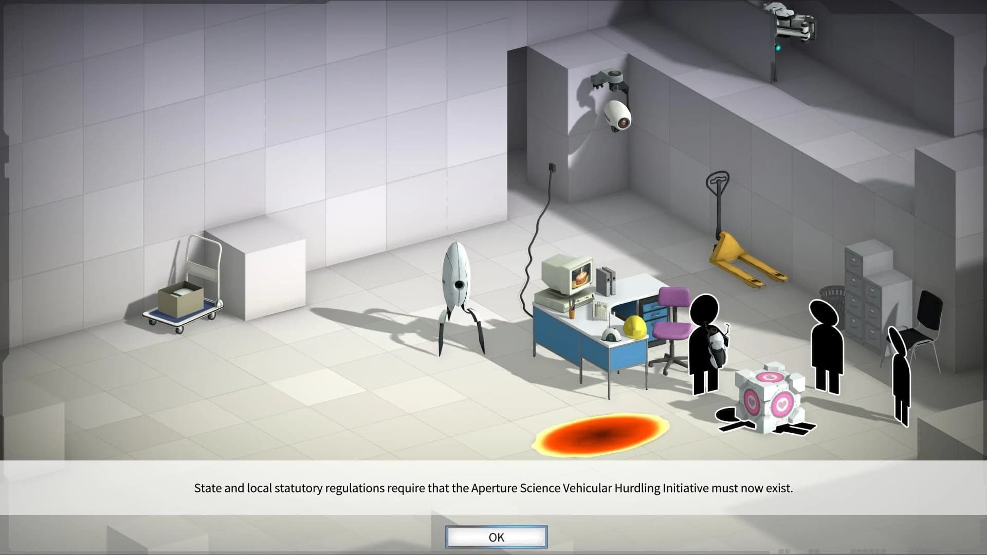 Bridge Constructor Portal screenshot 2