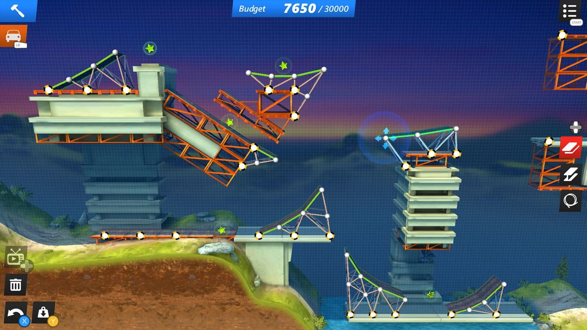 Bridge Constructor: Stunts screenshot 4