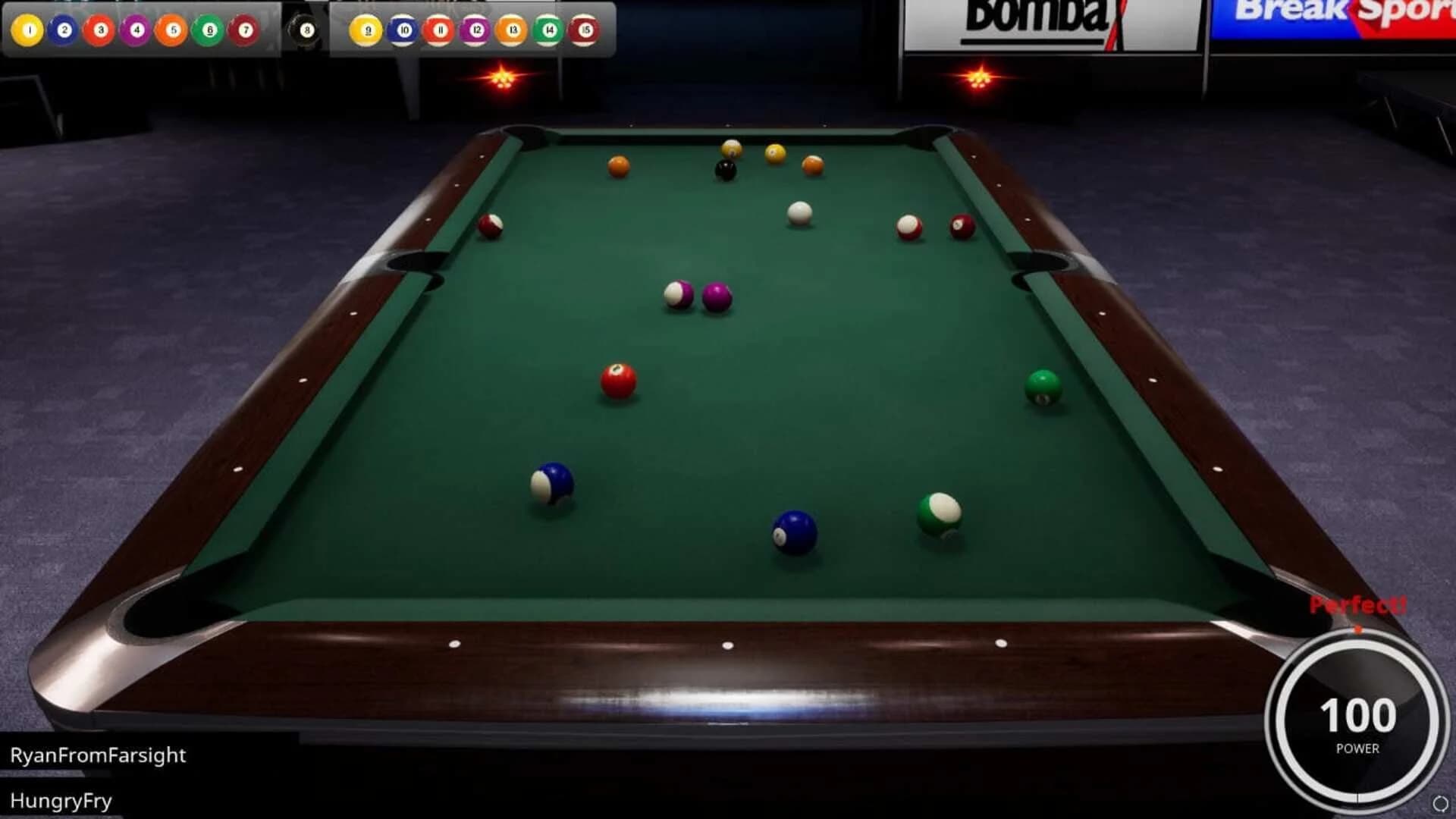 Brunswick Pro Billiards screenshot 1