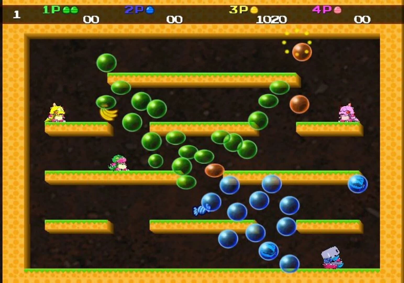 Bubble Bobble Plus! screenshot 1