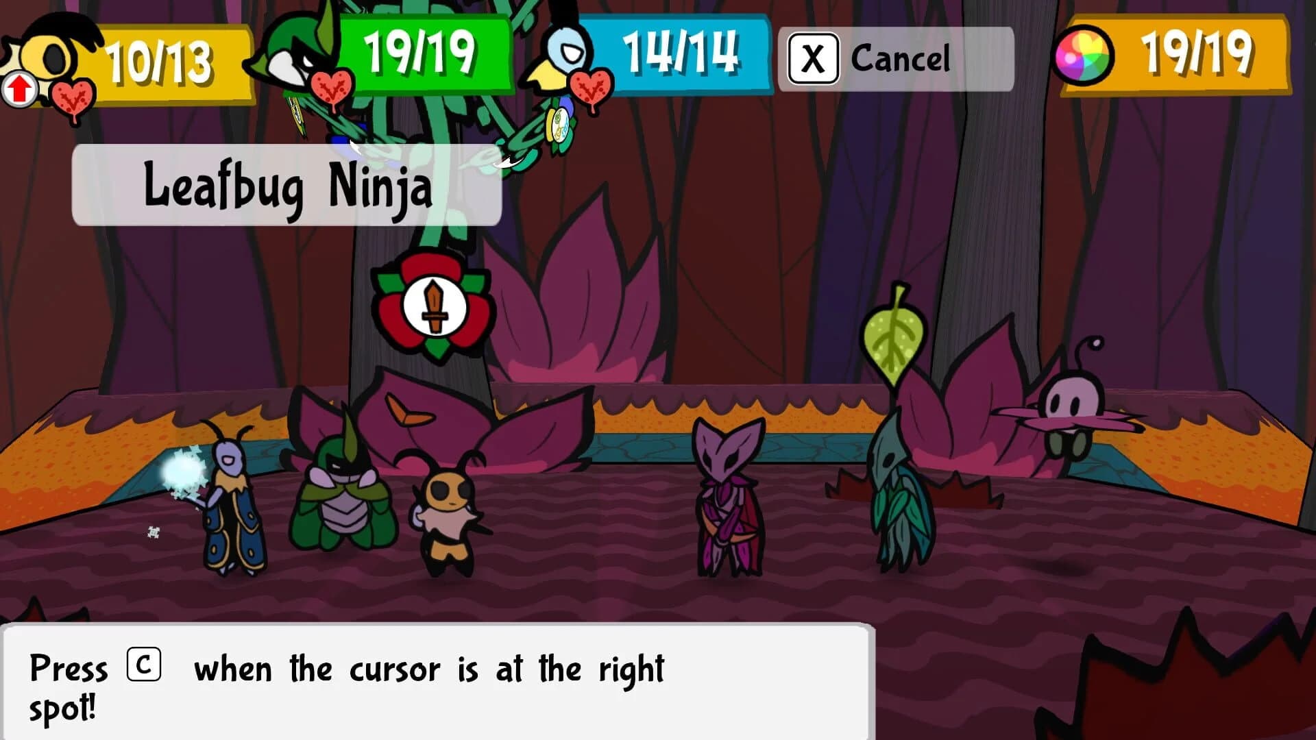 Bug Fables: The Everlasting Sapling screenshot 2