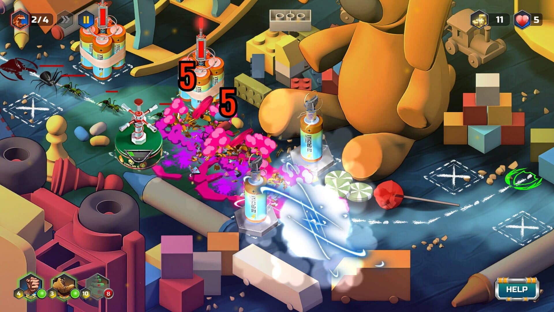 Bugvasion TD screenshot 2