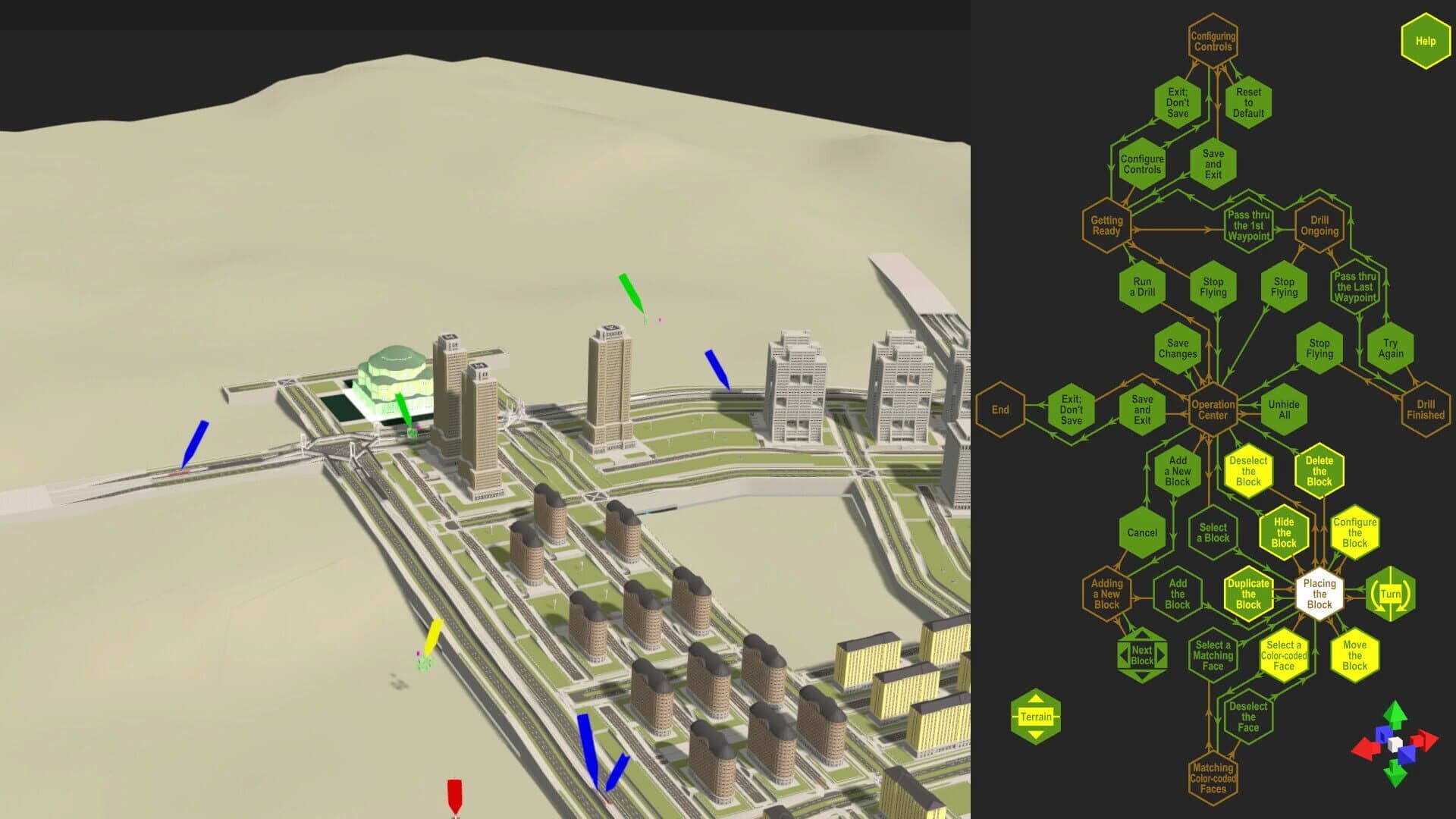 Building Block Cities: Fire Copter Drills screenshot 3