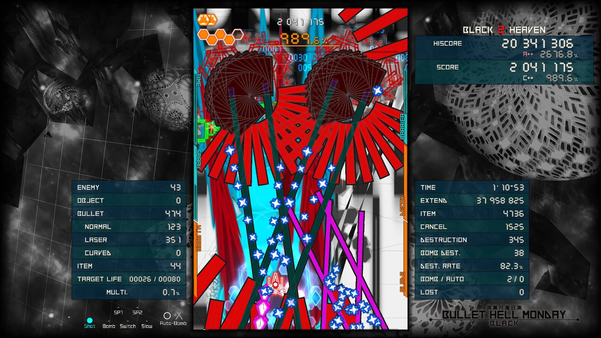 Bullet Hell Monday Black screenshot 5