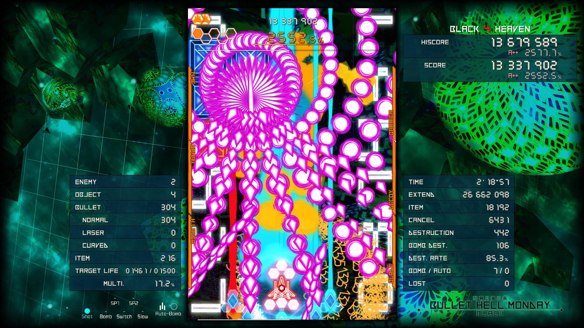 Bullet Hell Monday Black screenshot 8