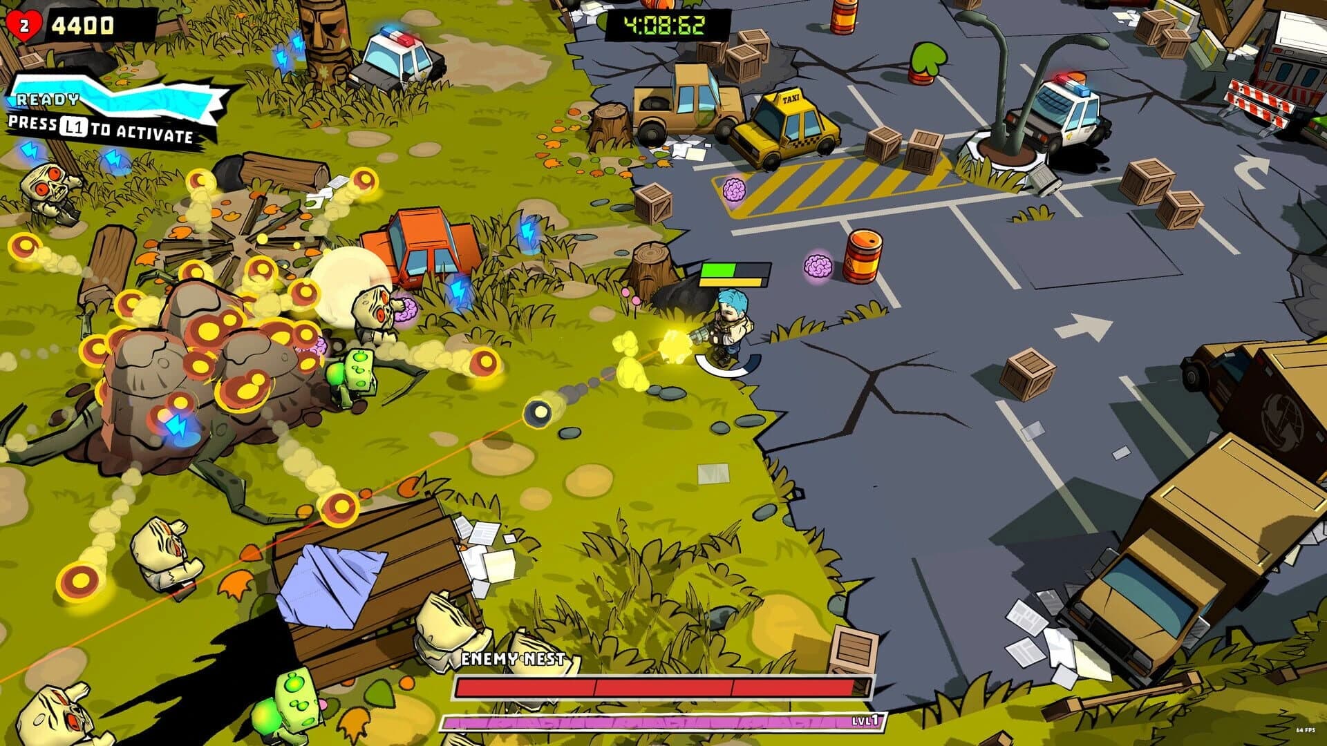 Bullets & Brains screenshot 1