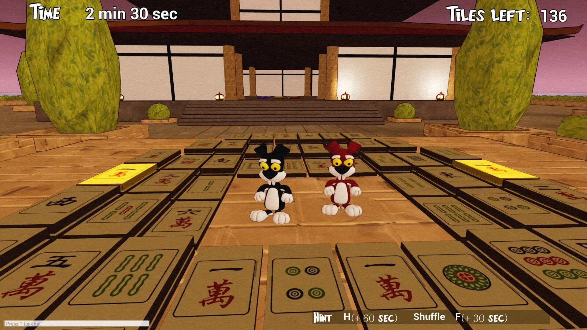 Bunny Mahjo screenshot 1