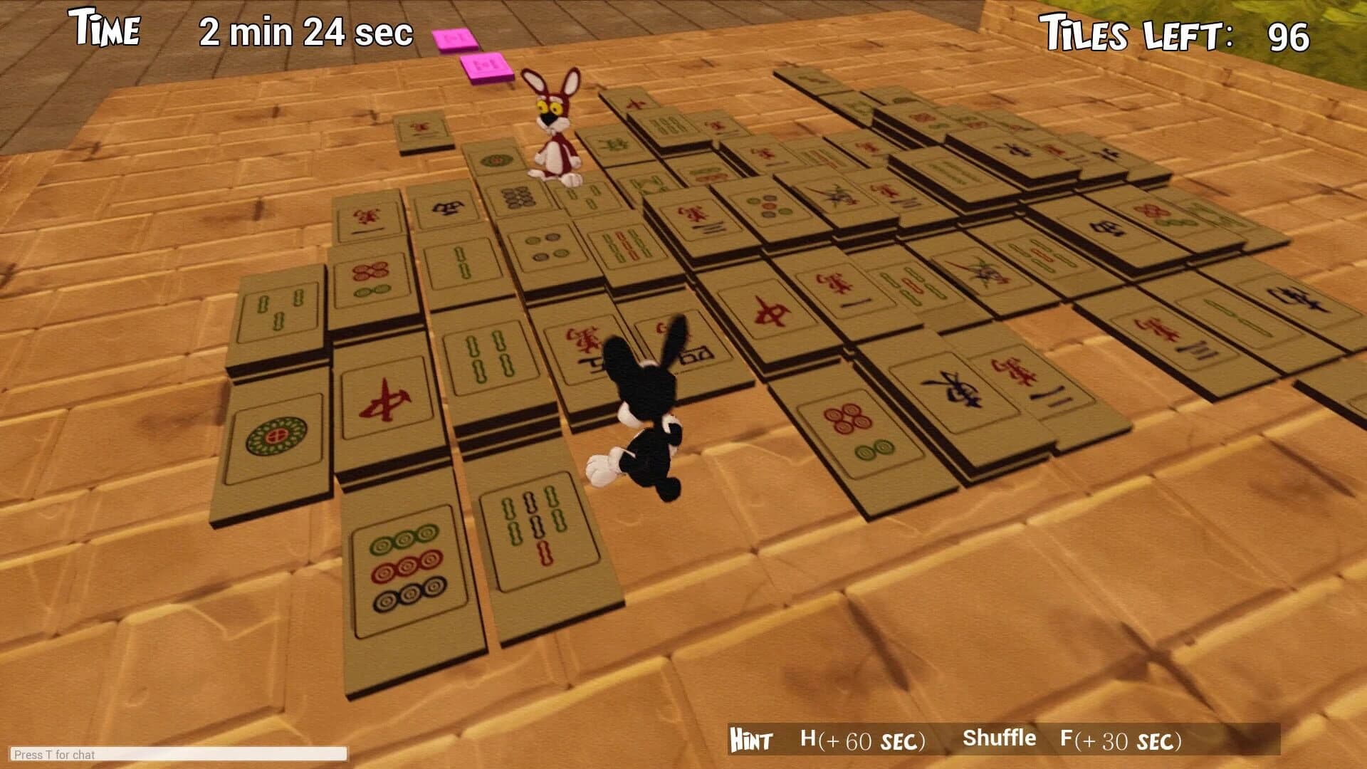 Bunny Mahjo screenshot 2