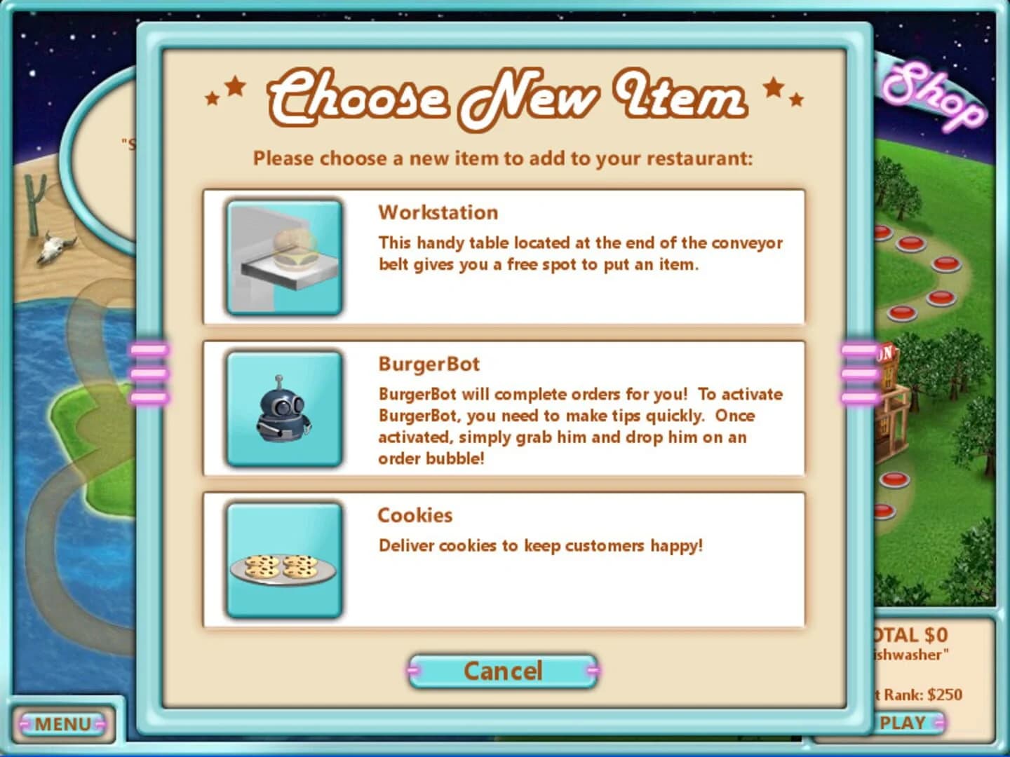 Burger Shop screenshot 1