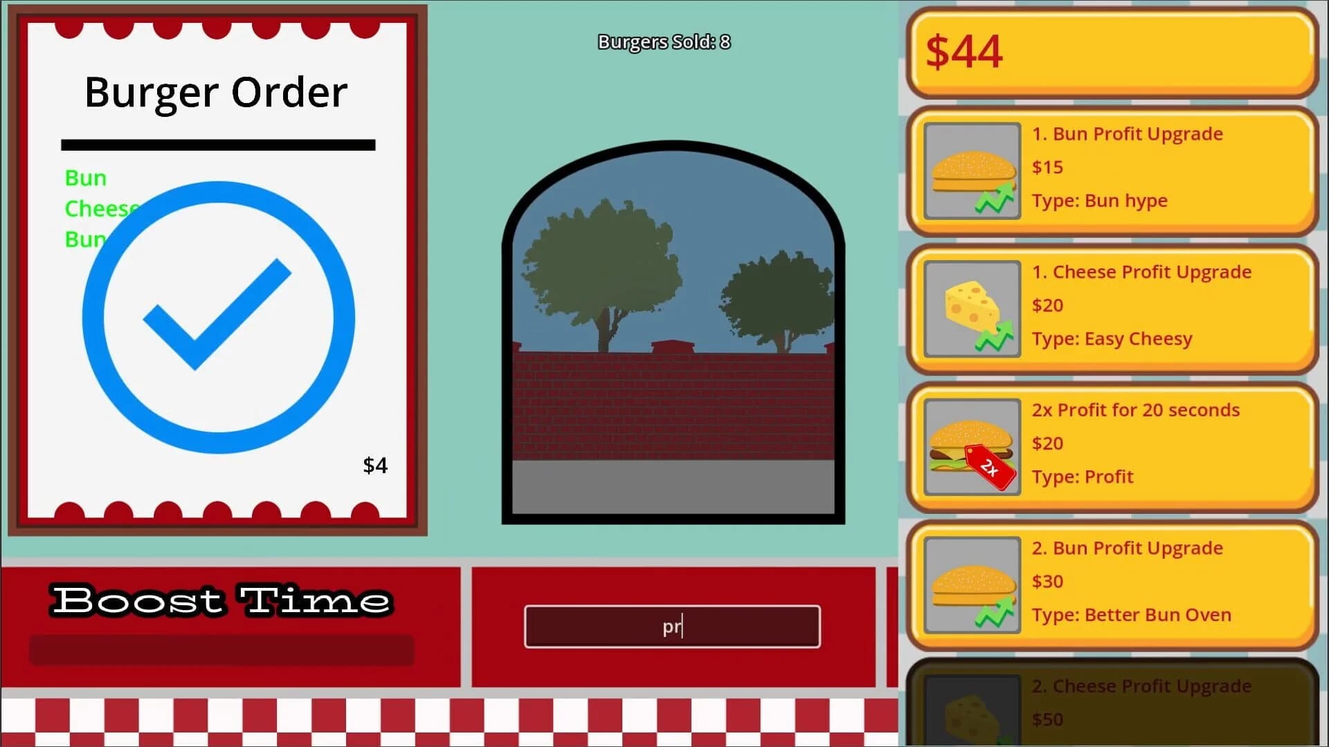 Burger Typer screenshot 1