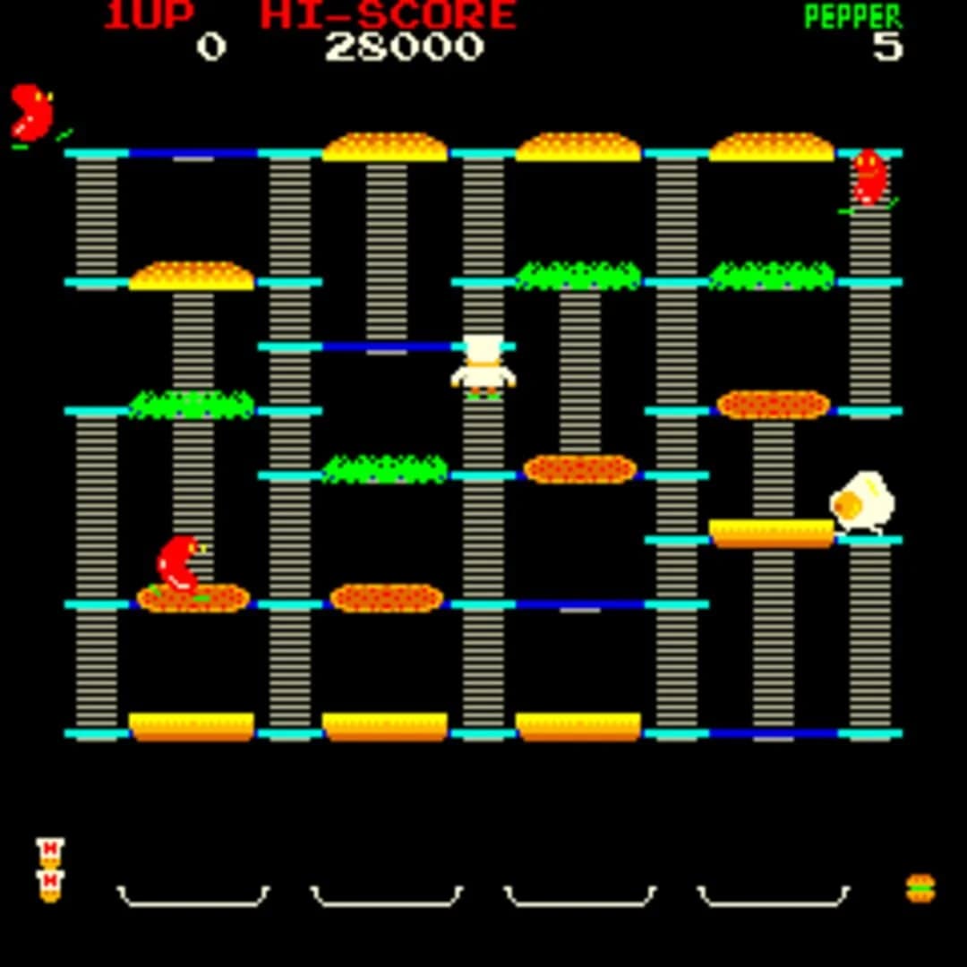 BurgerTime screenshot 1