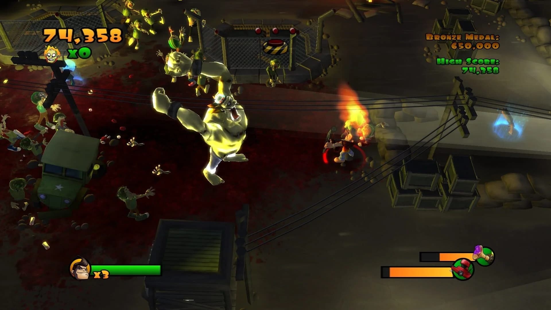 Burn Zombie Burn! screenshot 1