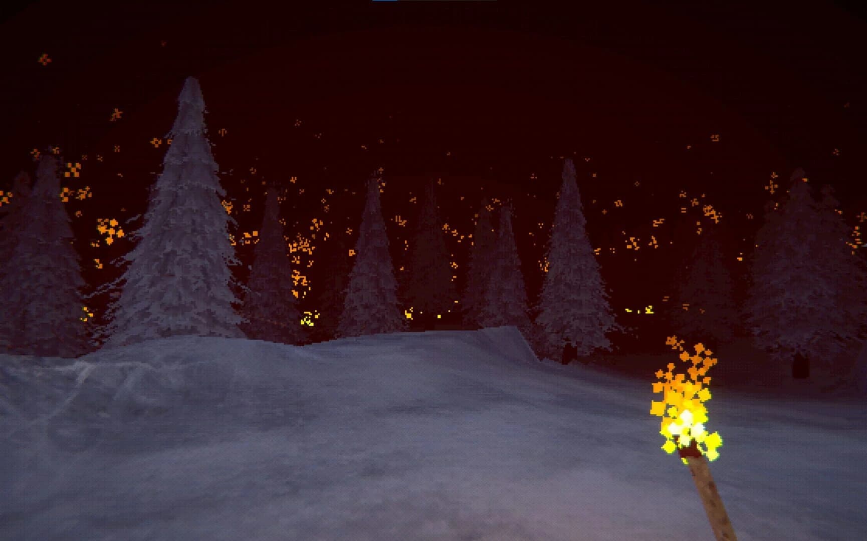 Burning Snow screenshot 1